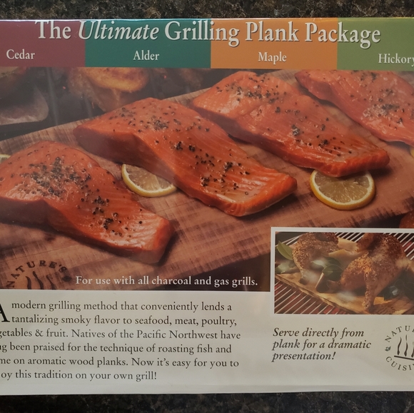 Ultimate Grilling Plank Package, NWT - Picture 2 of 3